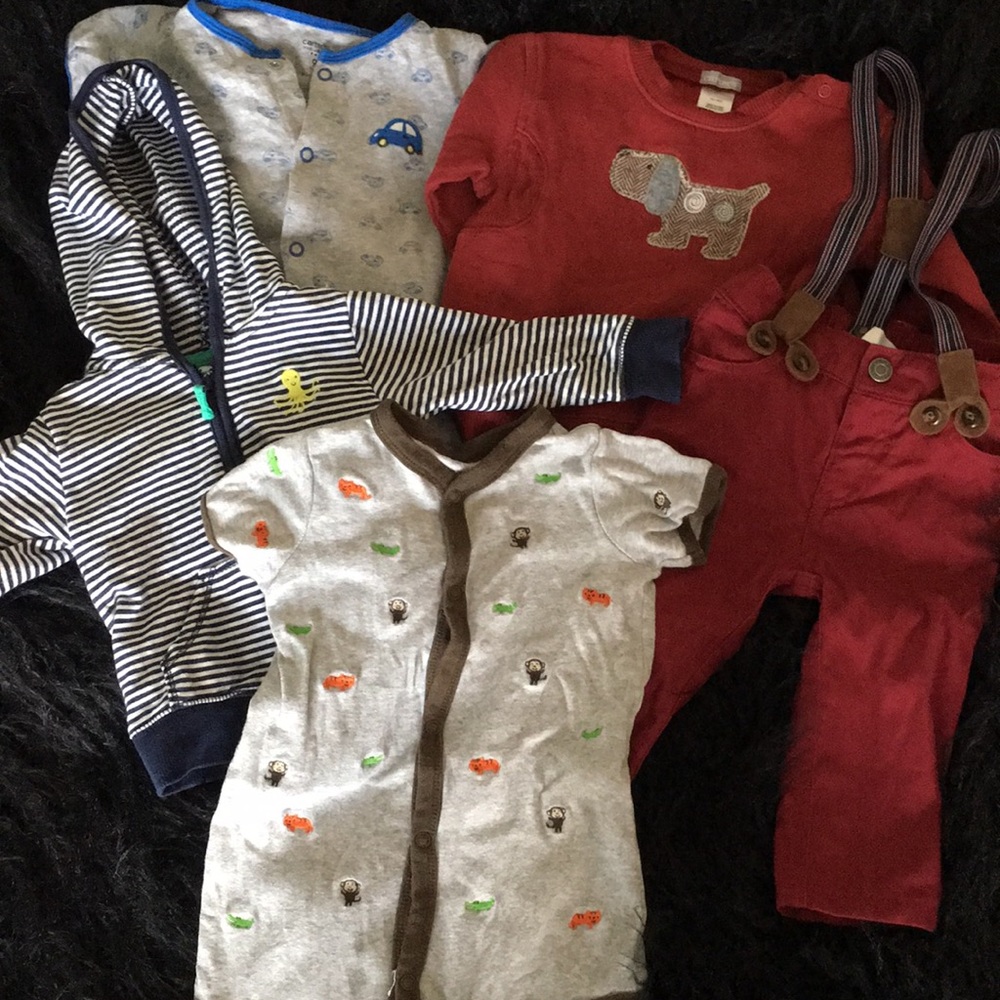Lot of carters boys 9M clothes